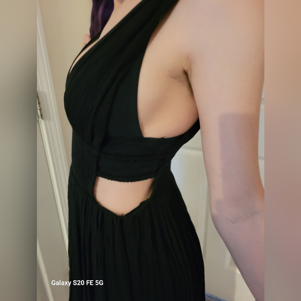 Forever 21 Black Maxi Dress NWOT size xs